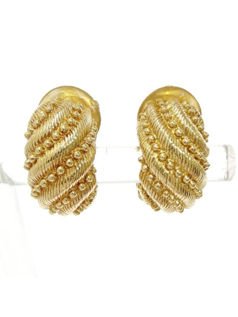 Dior Earrings Gold - Picture 3 of 7